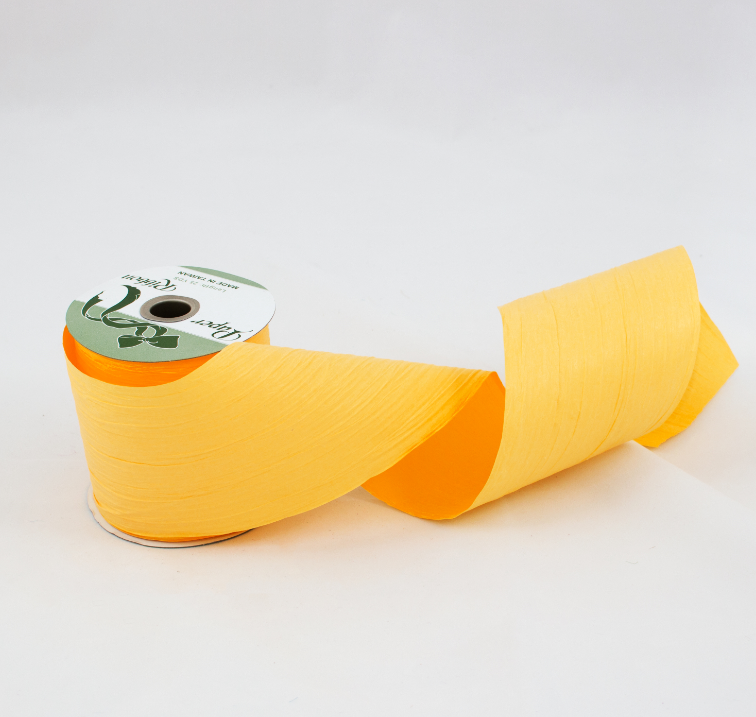 Fita Papel 11 x 25 mt - Amarelo torrado&nbsp;